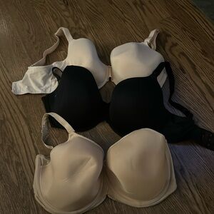 Three 34H nursing bras.